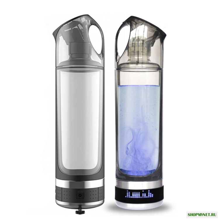 Портативный USB Rechargable Hydrogens Rich Water Ionizer Maker Bottles Cup H2 USB-кабель